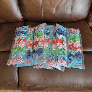 Colorful Hair Bows Set 10